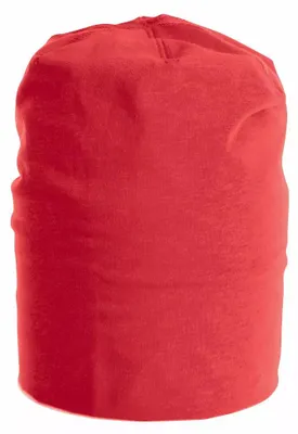 Image de Projob - Bonnet, mélange de coton ET306 (taille unique) (rouge)