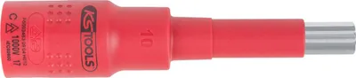 Produktbild von KS Tools 118.3895, Buchse, 3/8", Metrisch, 1 Kopf/Köpfe, M12, Chrom-Vanadium-Stahl