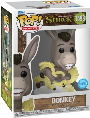 Produktbild von Shrek - Donkey 1598 Glitter - Funko Pop! Vinyl Figur