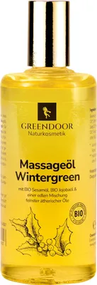 Produktbild von GREENDOOR Massageöl Wintergreen