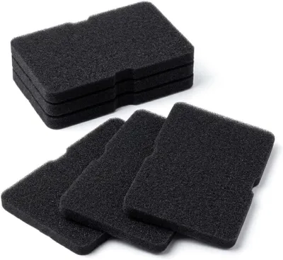 Produktbild von 6 Stück Trockner Filter Für Wärmepumpentrockner, Universal Filtermatte Aus Polyurethan, Waschbarer Schwammfilter Ersatzfilter