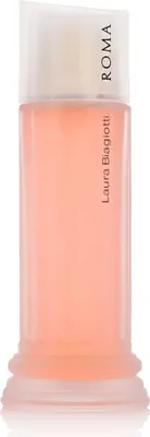 Obrázek produktu pro Laura Biagiotti Roma, Ženy, 100 ml, Nedoplnitelná lahvička, Bergamot, Máta, Karafiát, Jasmín, Růže, Tuberóza, Jantar, Myrha, Pačuli, Vanilka