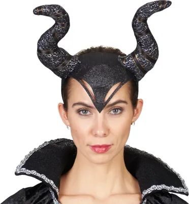 Image de Serre-tête Diabla avec cornes Diable Fée Horreur Halloween Mardi Gras