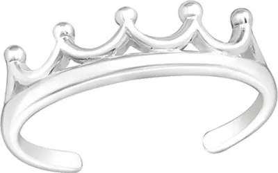 Produktbild von Zehenring Silber 925: Zehring „Krone“