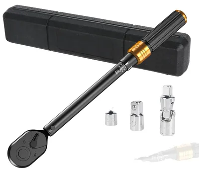 Produktbild von Drehmomentschlüssel, verstellbare Einstellungen, langlebige Stahlkonstruktion, 5pcs