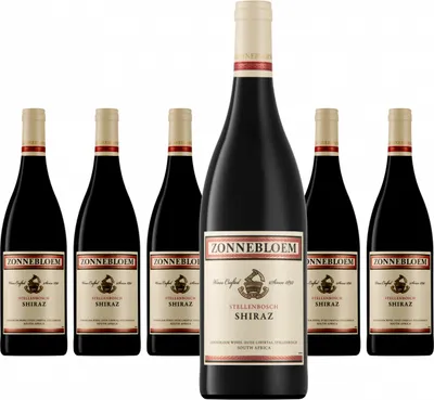 Produktbild von 6 x Zonnebloem Shiraz