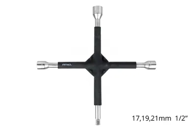 Immagine prodotto di Chiave a croce gommata 17-19-21mm 1/2"