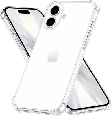 Produktbild von Hülle für iPhone 17 - Stoßfeste Transparent Handyhülle Kratzfest Schutzhülle Ultra Dünn Phonillico®