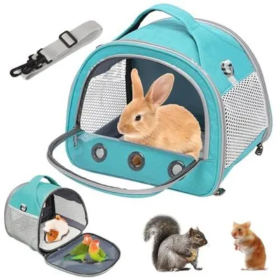 Zdjęcie produktu dla Torba transportowa dla zwierząt oxford 30X27X21 cm królik kot