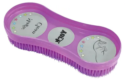 Produktbild von Magic Clean Pferdebürste Putzbürste (Lila)