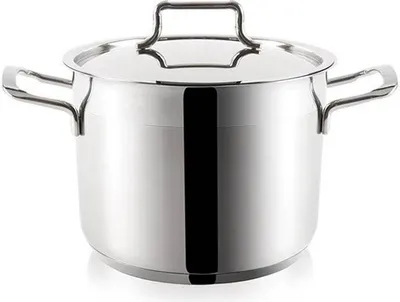 Produktbild von Orion Kochtopf Stahltopf mit Deckel 18/10 PREMIUM Induktion 3,5l
