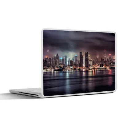 Produktbild von MuchoWow® Laptop Aufkleber Sticker Cover New York - Amerika - Skyline 31x22.5 cm - Laptop-Deko