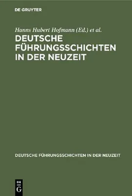 Produktbild von Deutsche Führungsschichten in der Neuzeit