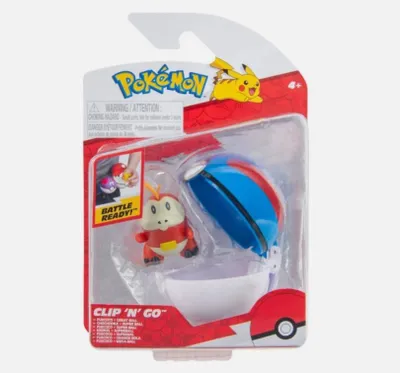 Zdjęcie produktu dla Pokemony Clip 'n' Go Figurka Fuecoco i Great Ball - PKW4156