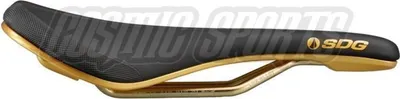 Produktbild von SDG Bel-Air 3.0 Galactic Sattel, Lux-Alloy, 7x7mm, black/gold