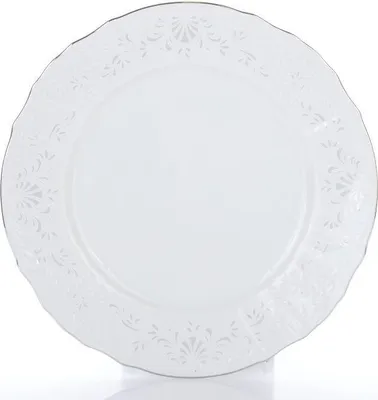 Produktbild von Thun 1794 Bernadotte, flacher Teller, 25 cm, Frost, Porzellan Thun