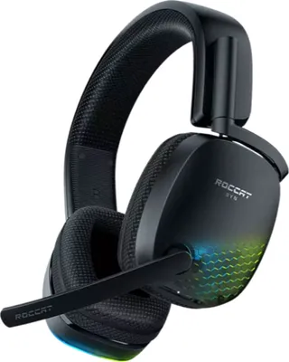 Produktbild von Roccat Syn Pro Air Gaming-Headset RGB schwarz 3D-Audio anpassbar Wireless