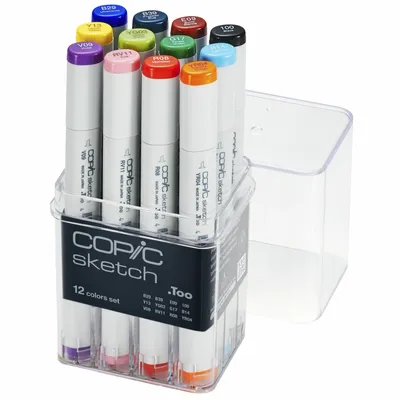 Immagine prodotto di COPIC Sketch bifacciale Pennello e scalpello 12, base
