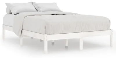 Immagine prodotto di vidaXL Letto in legno massiccio di pino bianco 140x190 cm