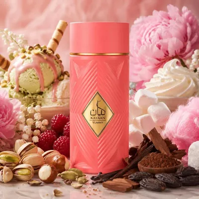 Produktbild von ARMAF Kayaan Yummy Eau de Parfum 100 ml Unisex – Gourmand Duft mit Pistazie, Eiscreme & Marshmallow – Langanhaltendes Parfum