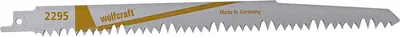 Produktbild von Wolfcraft 2295000 2 Säbelsägeblätter Sägeblatt-Länge 230 mm 2 St.