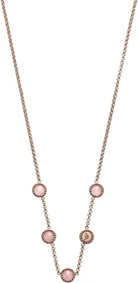 Produktbild von Emporio Armani EGS2695221 Damen Collier Edelstahl Rose rosa 47 cm