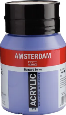 Produktbild von Amsterdam Standard Series Acrylfarbe Flasche 500 ml Ultramarinviolett Hell 519