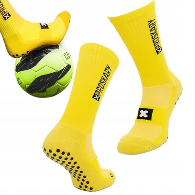 Zdjęcie produktu dla Juniorskie skarpety sportowe Proskary Yellow | Yellow Comfort 34-40