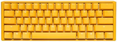 Obrázok produktu pre Ducky One 3 Yellow Mini Gaming Tastatur, RGB LED