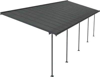 Image de Pergola 29.4m² gris anthracite - Palram - 705606 - capri