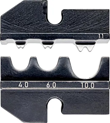 Produktbild von KNIPEX Crimpeinsatz unisolierte Kabelschuhe