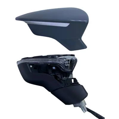 Produktbild von BILMAX Rechts Außenspiegel Ersatz für Seat Leon 5F 2013-2021 Elektrisch Verstellbar, Manuell Einklappbar, mit Blinklicht, Beheizt, 6 Kabel