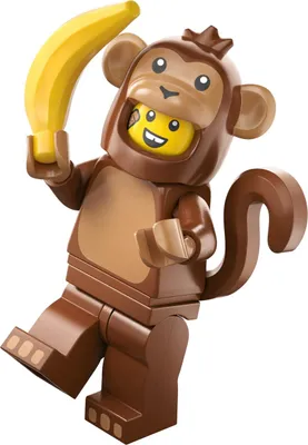 Produktbild von LEGO 71051 Minifigures - Tiere - Serie 28 - 01 - Affen-Kostüm