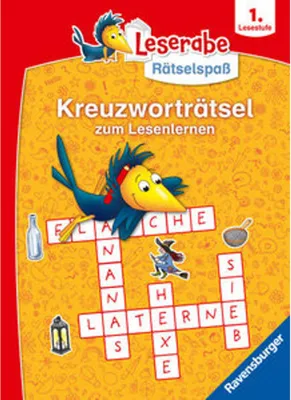 Obrázek produktu pro Leserabe Rätselspaß - Kreuzworträtsel zum Lesenlernen (1. Lesestufe)