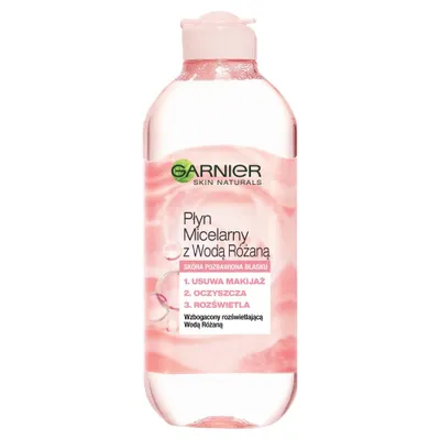 Obrázok produktu pre Garnier Skin Naturals Čistiaci micelárny roztok s ružovou vodou, 400ml