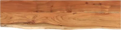 Produktbild von vidaXL Wandregal 120x30x3,8 cm Rechteckig Massivholz Akazie Baumkante