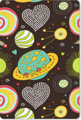 Produktbild von MuchoWow® Mauspad Mousepad Muster - Weltraum - Planeten - Jungen - Kinder - Kinder 18x27 cm - Mousepads - Maus Mat - Pad - Mausunterlage