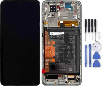 Immagine prodotto di Per Honor 200 Pro 5G 0235AKHW Display LCD con cornice e batteria di ricambio Verde