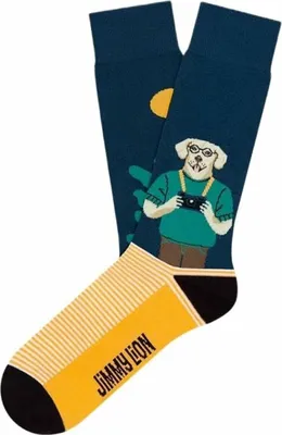 Obrázok produktu pre Ponožky Jimmy Lion The Photographer Tmavo modré 36-40