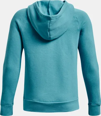 Produktbild von Under Armour Ua Rival Fleece Hoodie-Blau 1357585-433__YSM