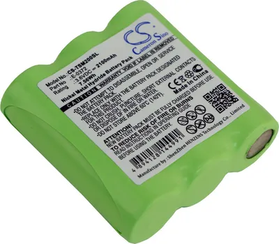 Produktbild von TECHTEK Akku Kompatibel mit [TELETRONIC] P-0372, TSM 2002, TSM2002 Ersetzt E-0372