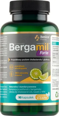 Produktbild von Xenicopharma BERGAMIL Forte 90 Kapseln