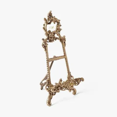 Image de Porte-cadre doré pour œuvres d'art et objets de décoration