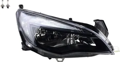 Produktbild von Scheinwerfer passend für Opel Astra J 09/2012- Rechts Leuchtmittel 1216725 1216940 13371596 39005842 Johns