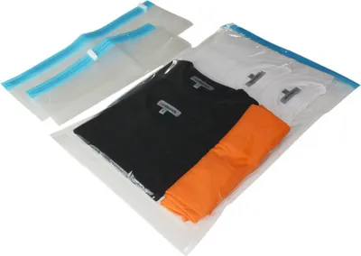 Produktbild von UQUIP Spacy 3er Set Kompressionsbeutel Zippverschluss Vakuum Beutel