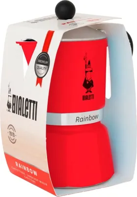Immagine prodotto di Bialetti Rainbow - Caffettiera - Rosso