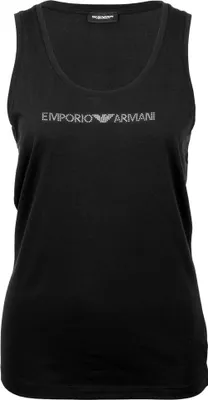 Produktbild von EMPORIO ARMANI Damen Tank Top T-Shirt (1er Pack) Schwarz/Black Logoschriftzug L