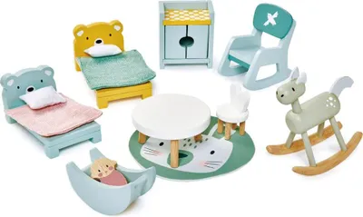 Obrázok produktu pre Tender Leaf Toys Dovetail Kidsroom Set, sada nábytku, 3 rok / roky