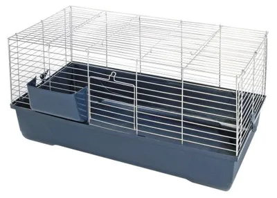 Image de Cage pour lapin - Bleu - 100 x 43 x 46 cm