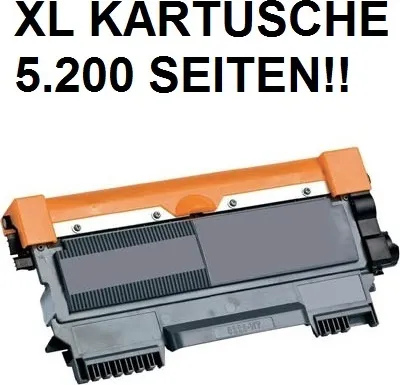 Image de Cartouche de toner compatible avec Brother TN-2220 XL noir - 5.200 pages pour DCP-7060 7065 7070 HL-2200 2215 2220 2230 2240 2250 2270 2275 2280...